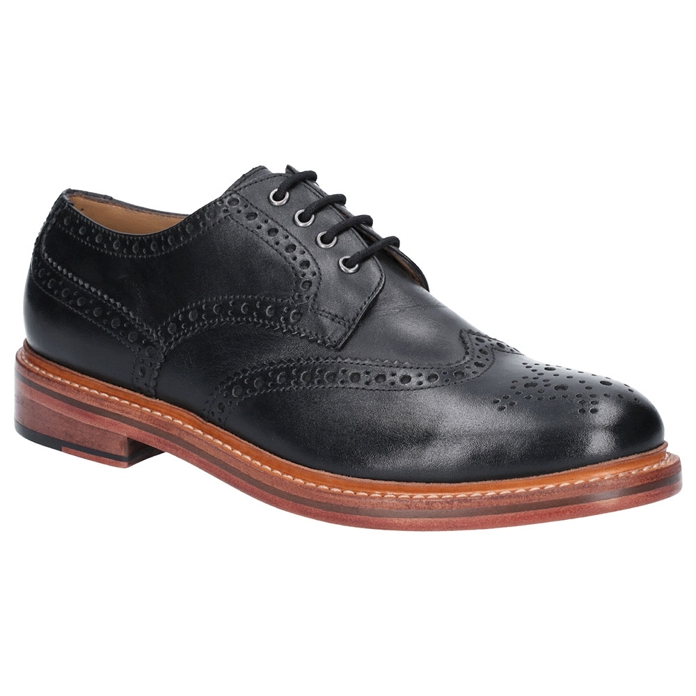 Cotswold Mens Quenington Leather Lace Up Brogue Oxford Shoes UK Size 7 (EU 41)