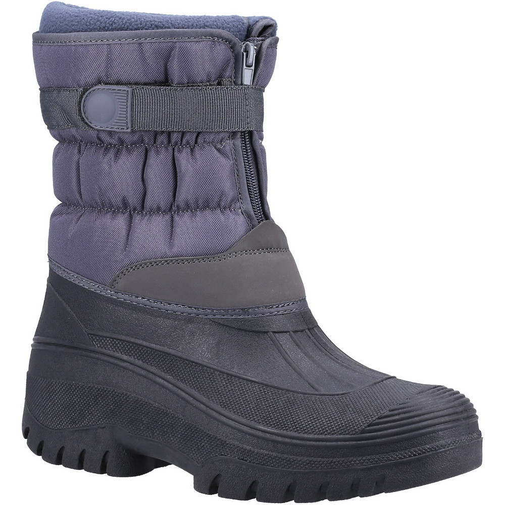 Cotswold Womens Chase Zip Up Fleece Lined Winter Boots UK Size 5 (EU 38)