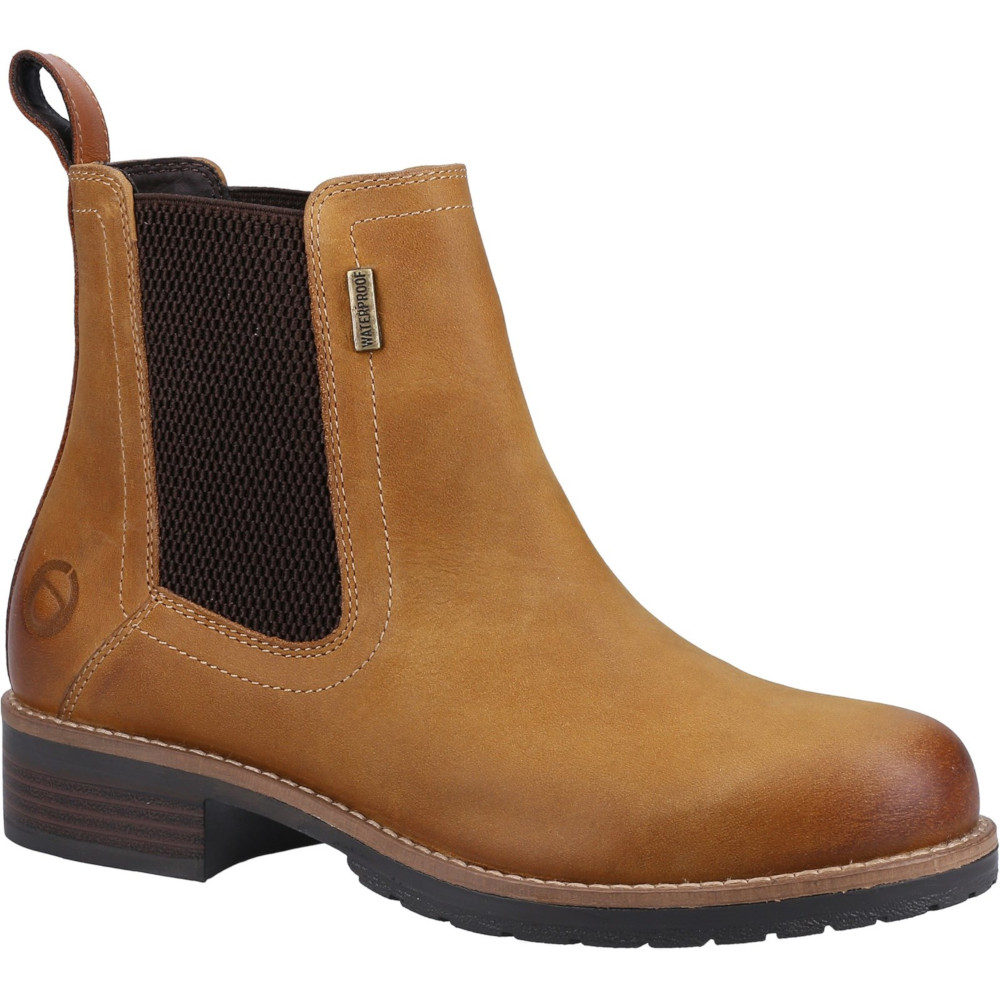 Cotswold Womens Enstone Waterproof Leather Chelsea Boots UK Size 4 (EU 37)