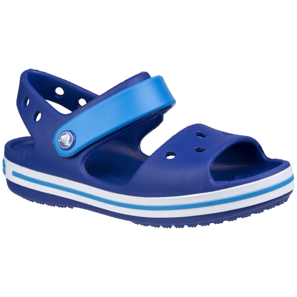 Crocs Girls/Boys Crocband Moulded Croslite Ankle Strap Fastening Sandal UK Size 7 (EU 24)