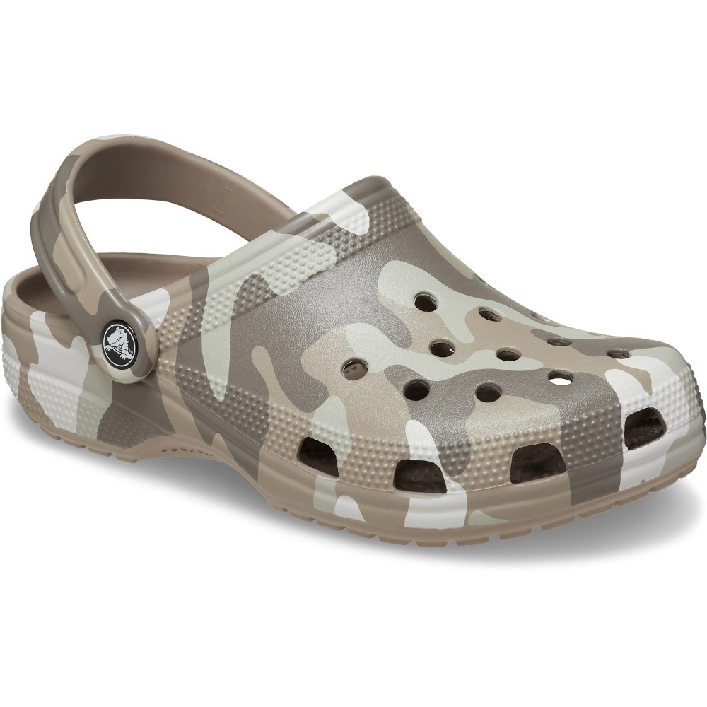 Crocs Mens Seasonal Camo Lightweight Slip On Sandals Clogs UK Size 8 (EU 42-43)