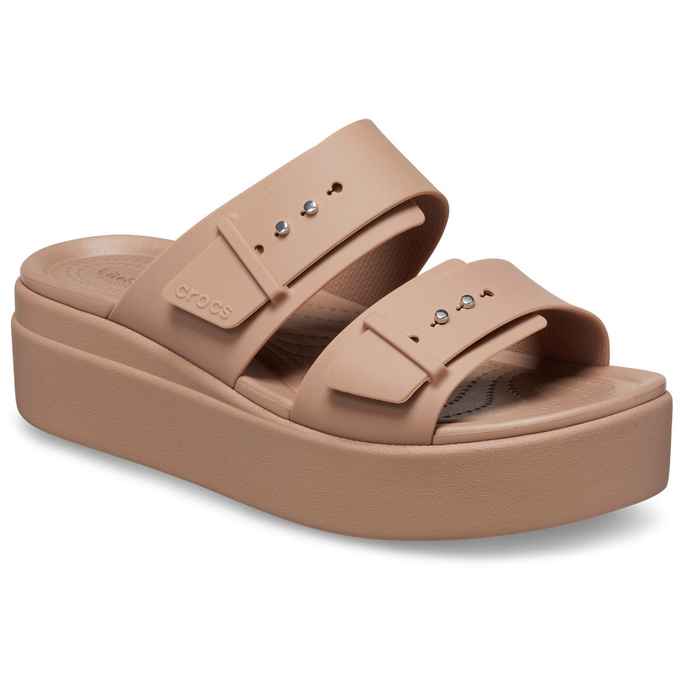 Crocs Womens Brooklyn Low Wedge Sandals UK Size 7 (EU 39.5)