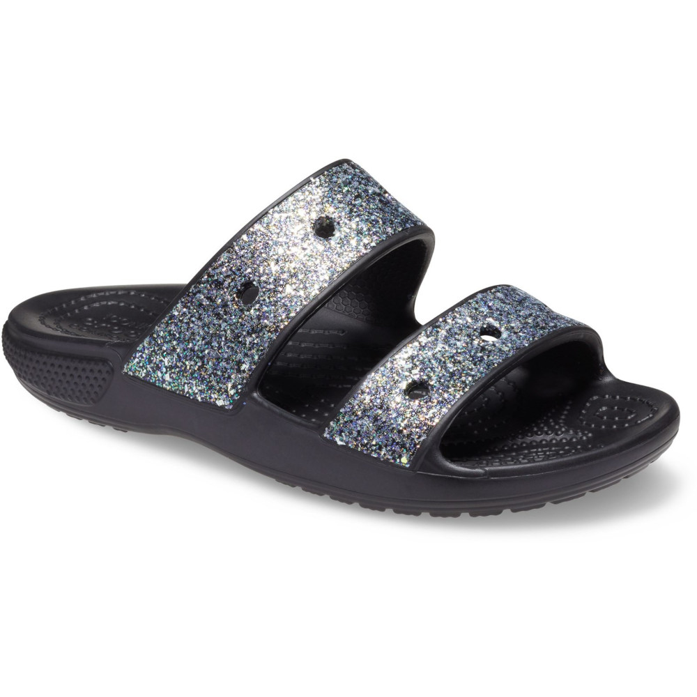 Crocs Girls Classic Croslite Glitter Sandals UK Size 13 (EU 30-31)