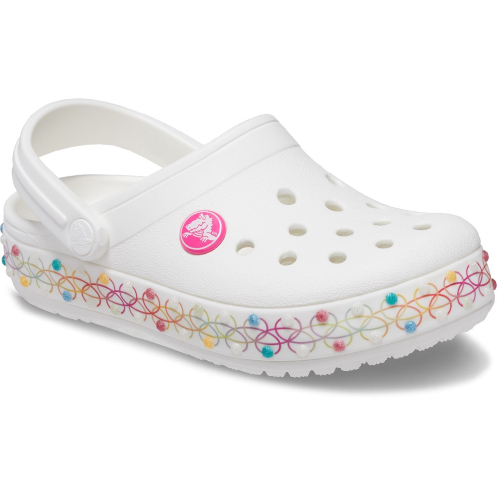 Crocs Girls Crocband Stretch Lightweight Clog Sandals UK Size 4 (EU 19-20)