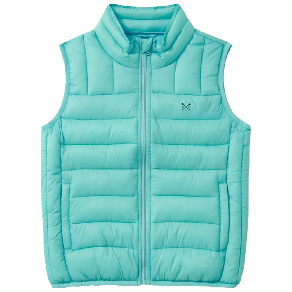 Crew Clothing Girls Recycled Lightweight Padded Gilet Age 6-7- Chest 29’, (72cm)