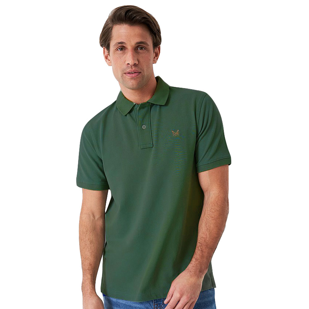 Crew Clothing Mens Classic Collared Pique Polo Shirt S - Chest 38-39.5’