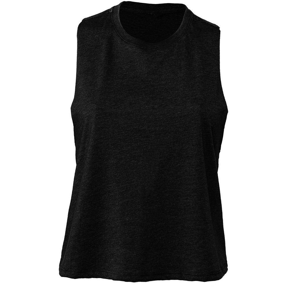 Cotton Addict Womens/Ladies Racerback Cropped Tank Top Vest S - UK Size 8