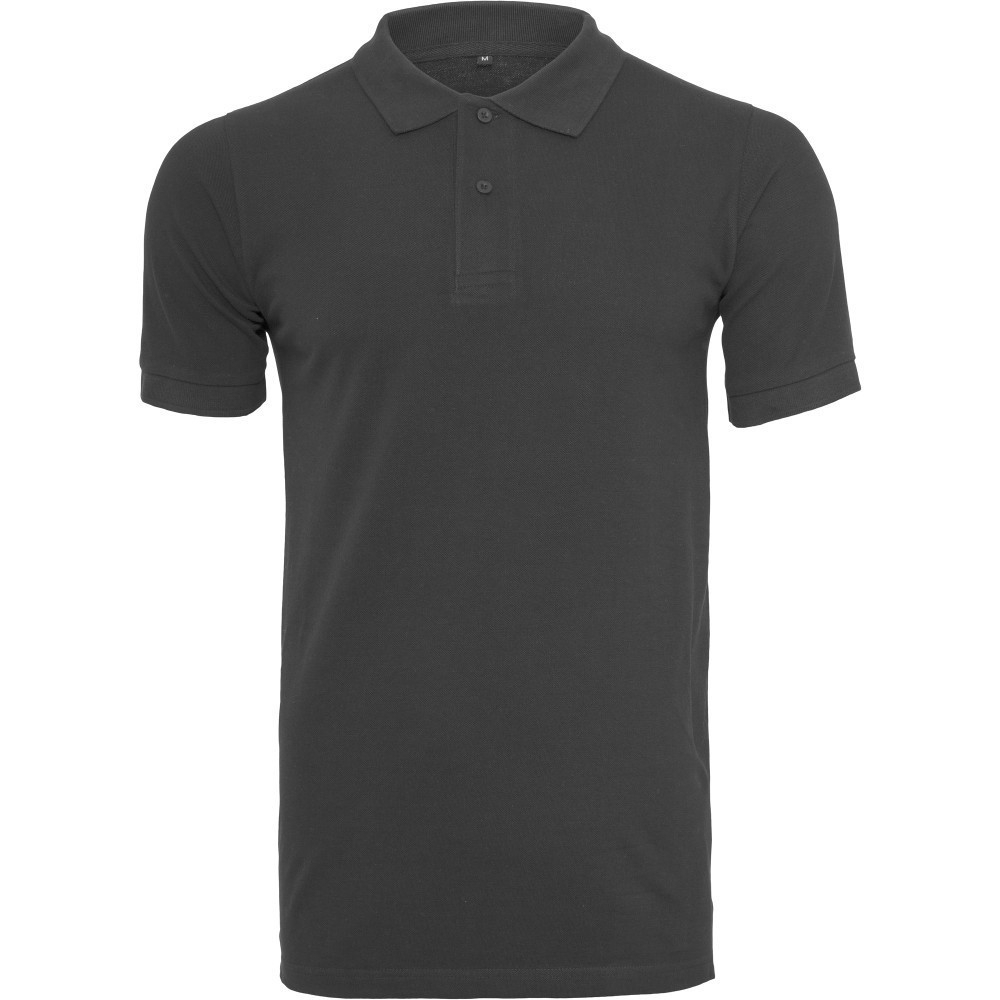 Cotton Addict Mens Pique Cotton Short Sleeve Polo Shirt 2XL - Chest 45’ (114.3cm)