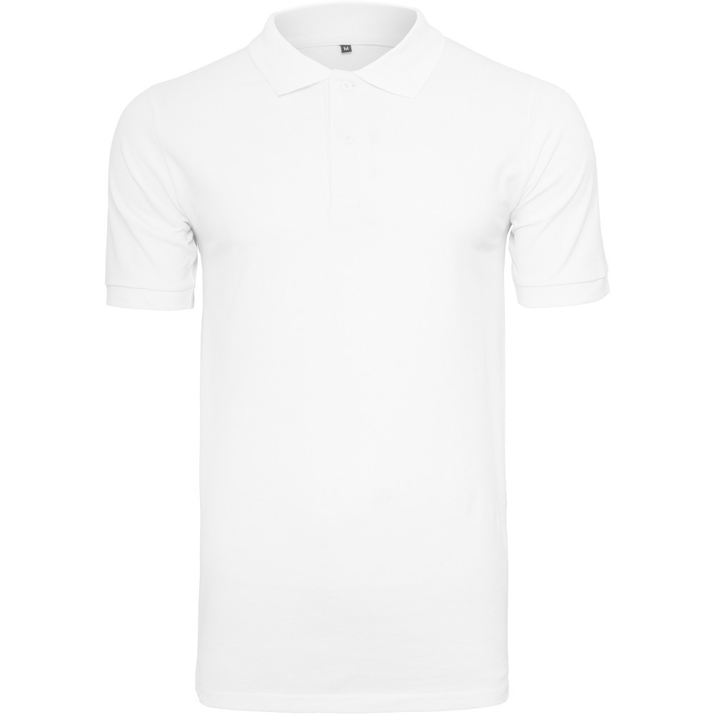 Cotton Addict Mens Pique Cotton Short Sleeve Polo Shirt M - Chest 38’ (96.52cm)