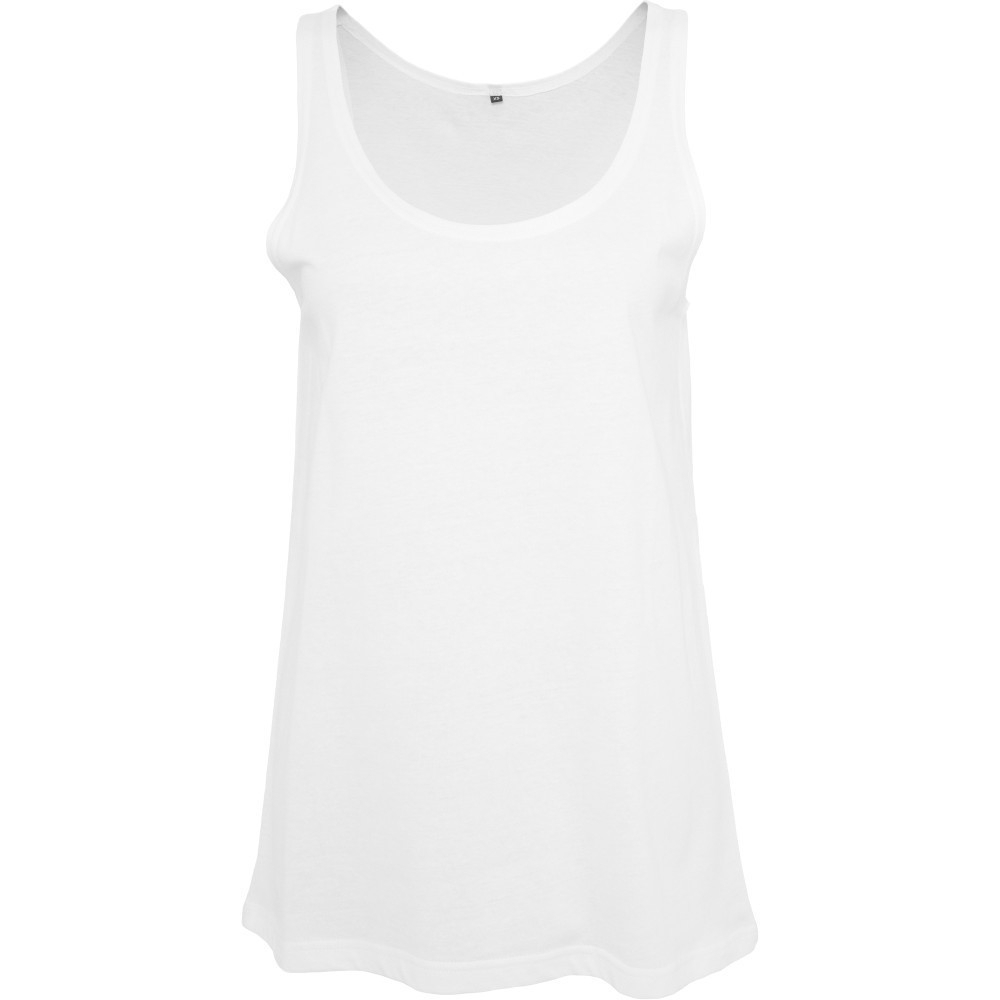 Cotton Addict Womens Lightweight Wide Fit Tank Top Vest Top M - UK Size 12