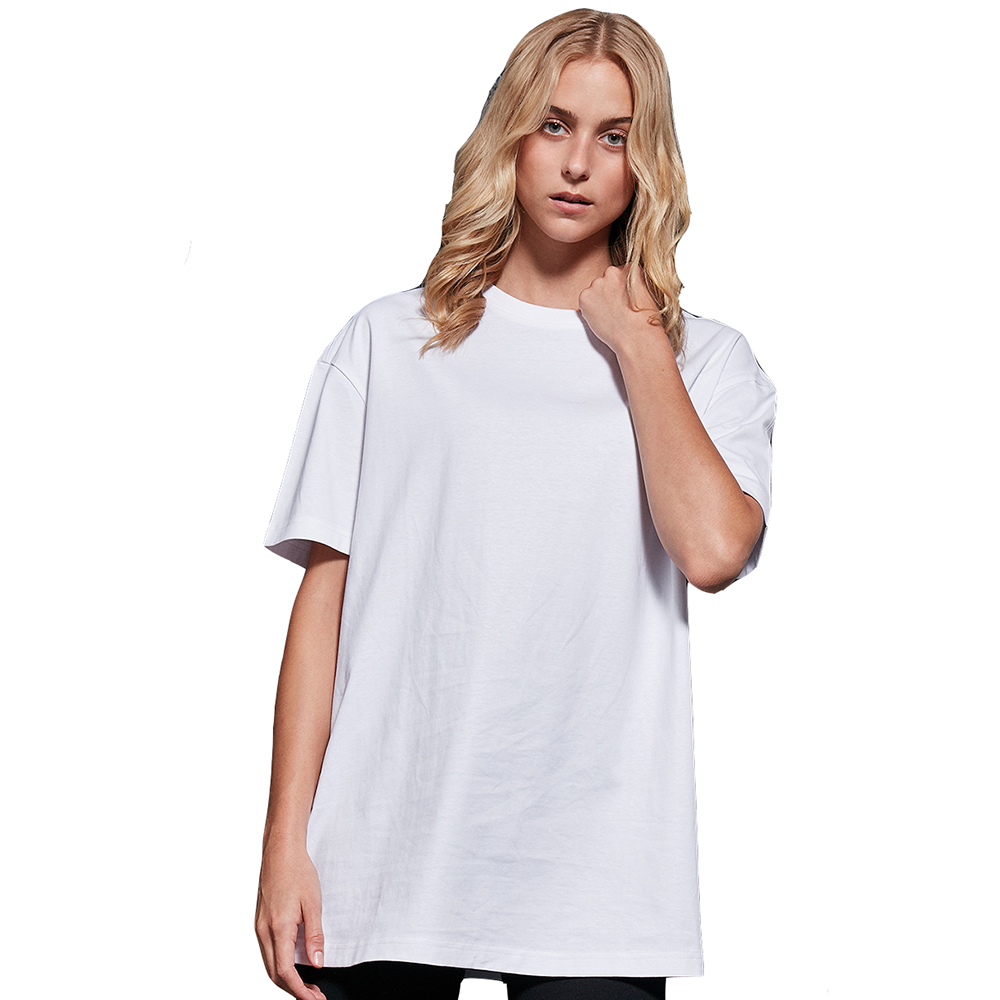 Cotton Addict Womens Oversized Boyfriend Casual T Shirt 4XL- Bust 60’
