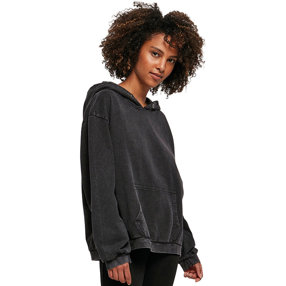 Cotton Addict Womens Cotton Acid Washed Oversized Hoodie XS- Bust 45’