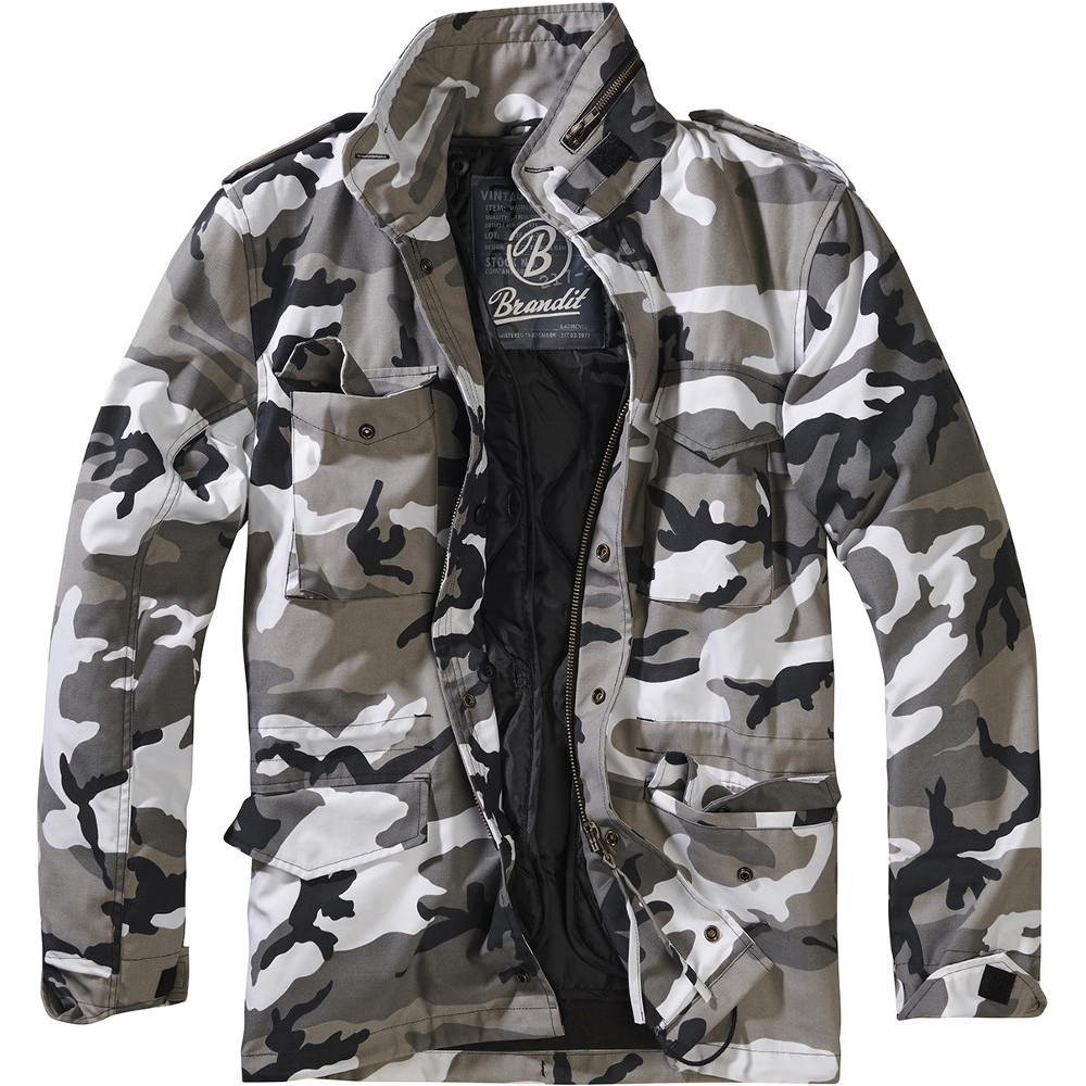 Cotton Addict Mens Cotton M65 Water Resistant Jacket XL- Chest 51’
