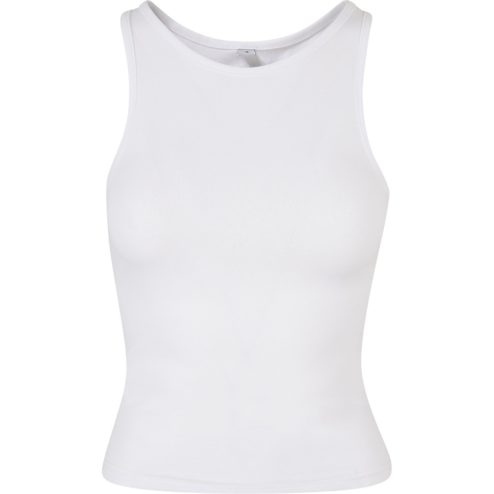 Cotton Addict Womens Racerback Slim Fit Vest Top 2XL - UK Size 18