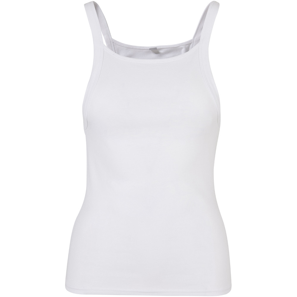 Cotton Addict Womens Everyday Slim Fit Tank Top S - UK Size 10