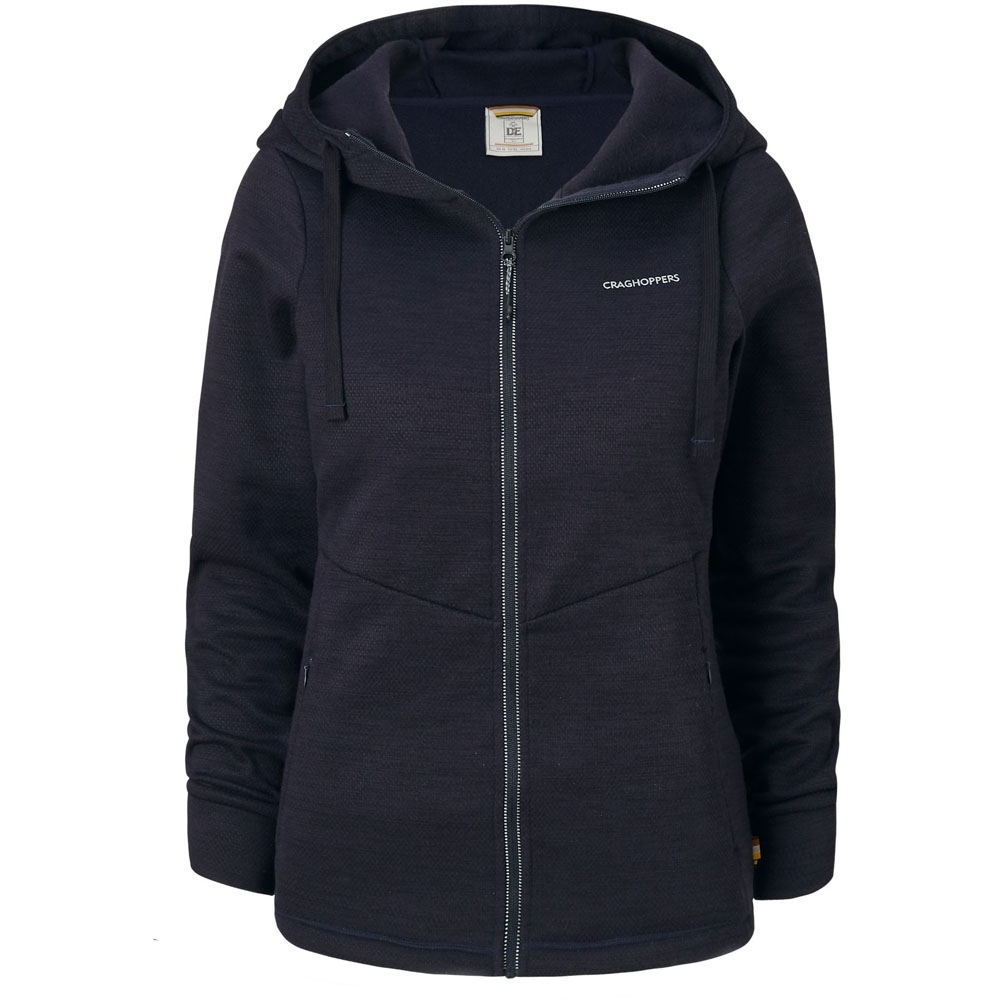Craghoppers Womens/Ladies Vector Full Zip Hooded Fleece Jacket 16 - Bust 40 (102cm)
