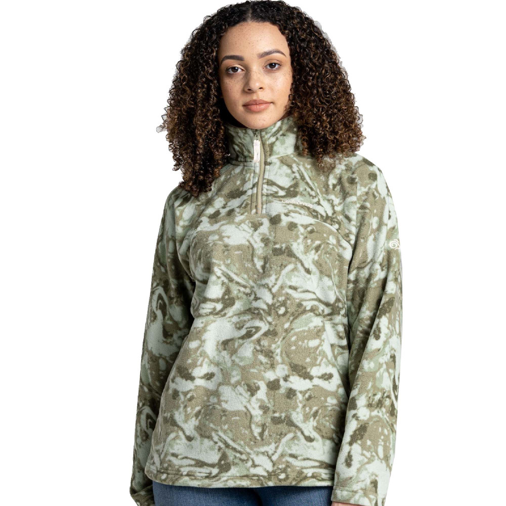 Craghoppers Womens Lani Half Zip Relaxed Fit Fleece Jacket 14 - Bust 38’ (97cm)