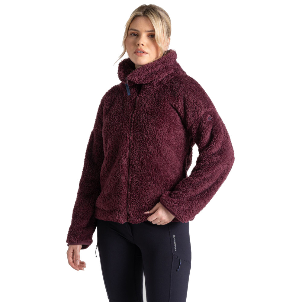 Craghoppers Womens Bronagh Full Zip Borg Fleece Jacket 16 - Bust 40’ (102cm)