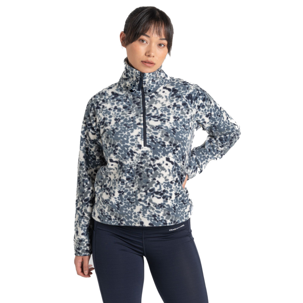 Craghoppers Womens Evie Half Zip Microfleece Jacket 8 - Bust 32’ (81cm)