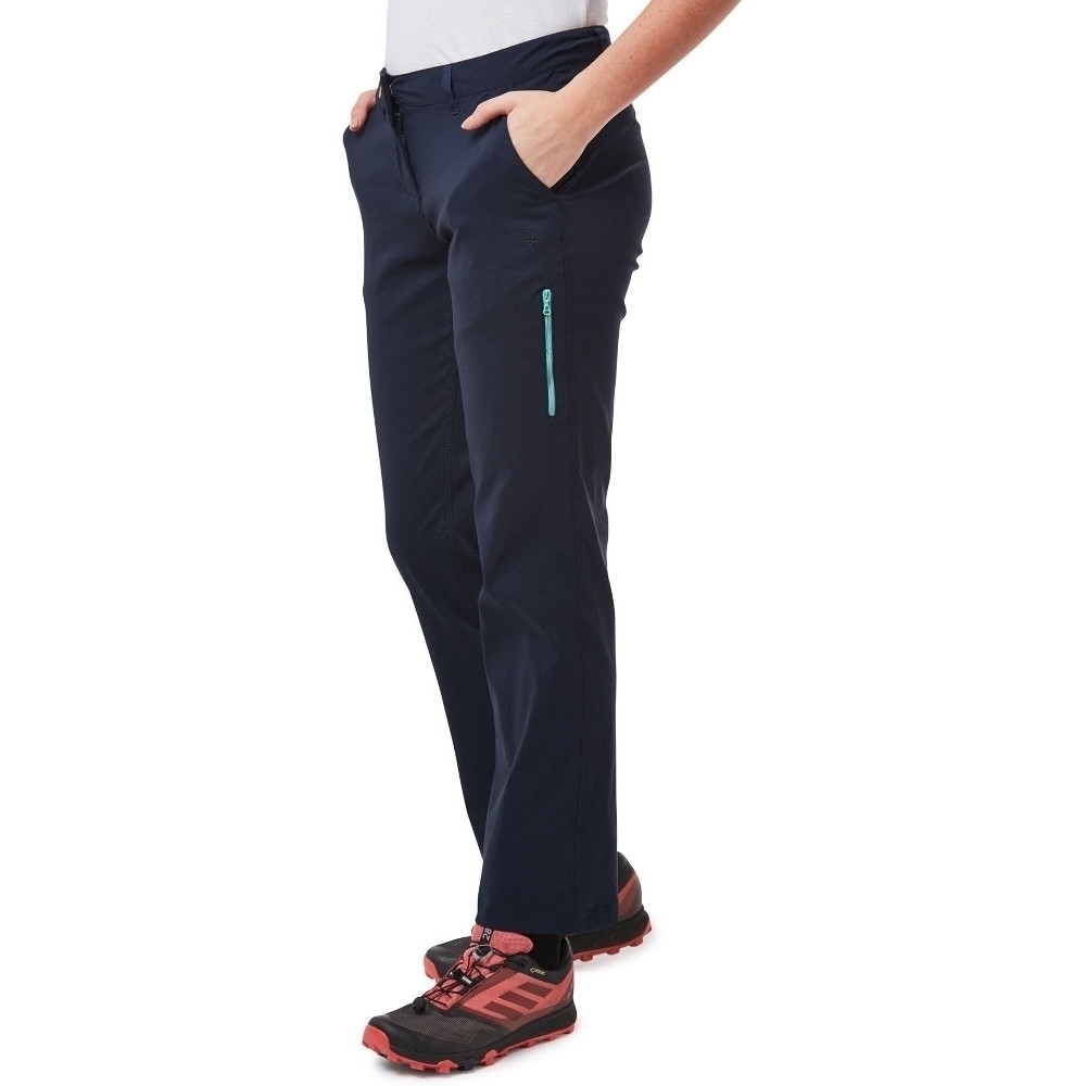 Craghoppers Womens Verve Adventure Fit Walking Trousers 8L - Waist 26’ (66cm), Inside Leg 33’