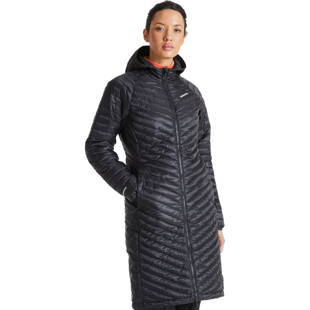 Craghoppers Womens ExpoLite Longline Hooded Padded Jacket 8 - Bust 32’ (81cm)