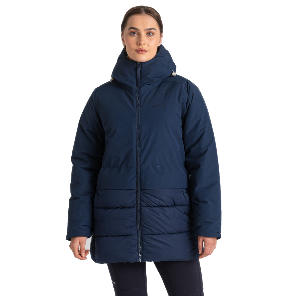 Craghoppers Womens Mairead Waterproof Breathable Parka Coat 16 - Bust 40’ (102cm)