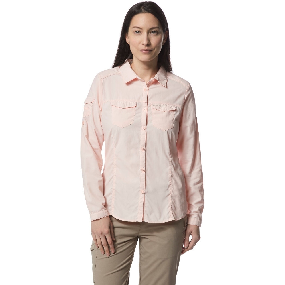 Craghoppers Womens Nosi Life Adventure Long Sleeve Shirt 12 - Bust 36’ (91cm)