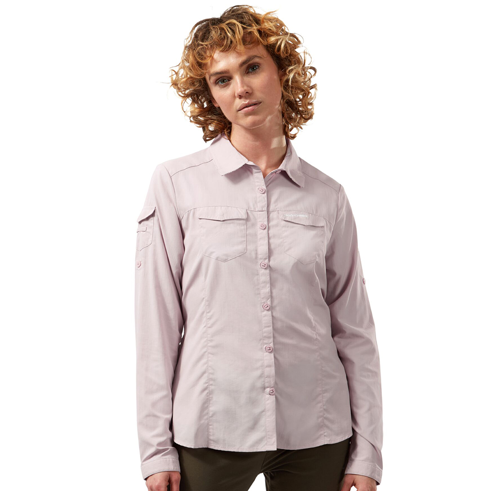 Craghoppers Womens Nosi Life Adventure Long Sleeve Shirt 16 - Bust 40’ (102cm)