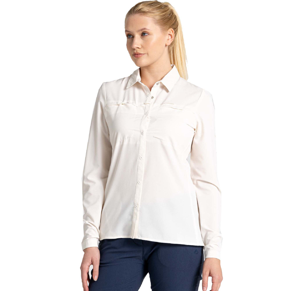 Craghoppers Womens NosiLife Pro Long Sleeve Walking Shirt 16 - Bust 40’ (102cm)