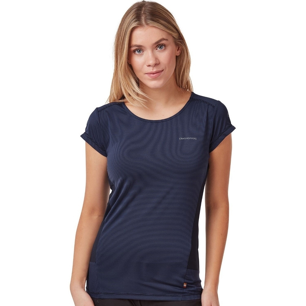 Craghoppers Womens Atmos Quick Drying Lightweight T Shirt 8 - Bust 32’ (81cm)