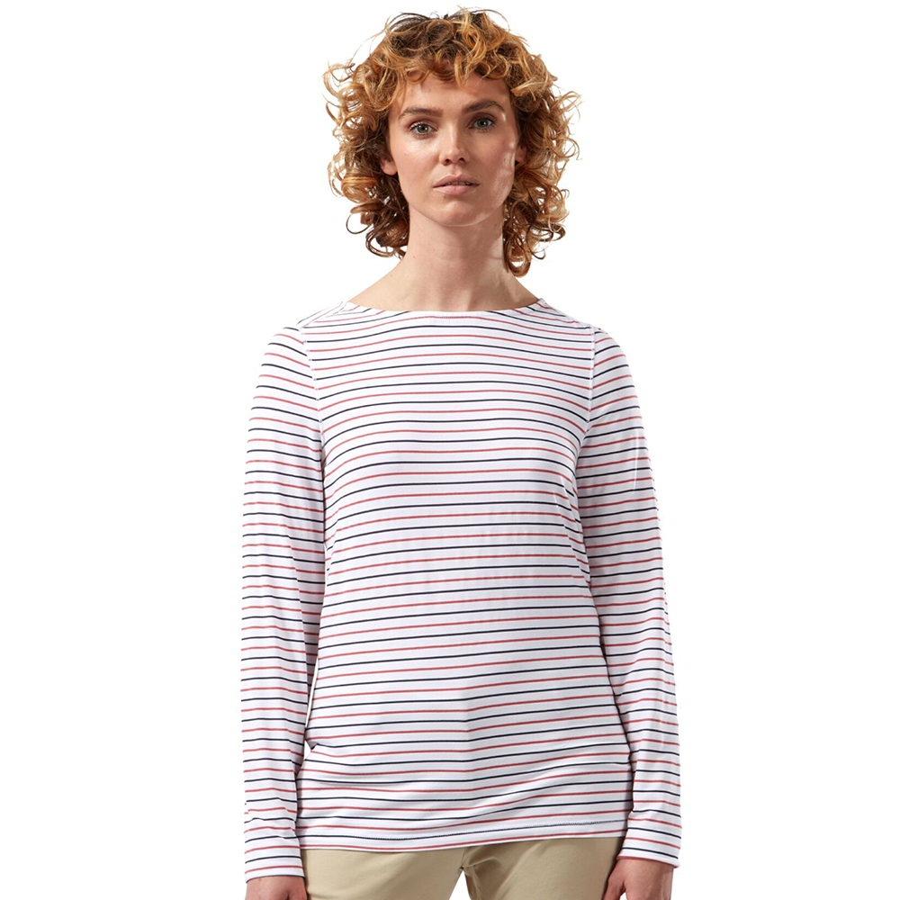 Craghoppers Womens NosiLife Erin Quick Dry Long Sleeve Top 10 - Bust 34’ (86cm)