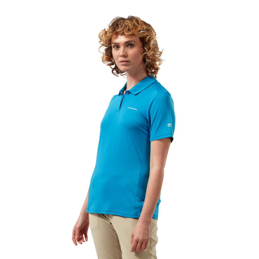 Craghoppers Womens NosiLife Pro Active Fit Polo Shirt 10 - Bust 34’ (86cm)