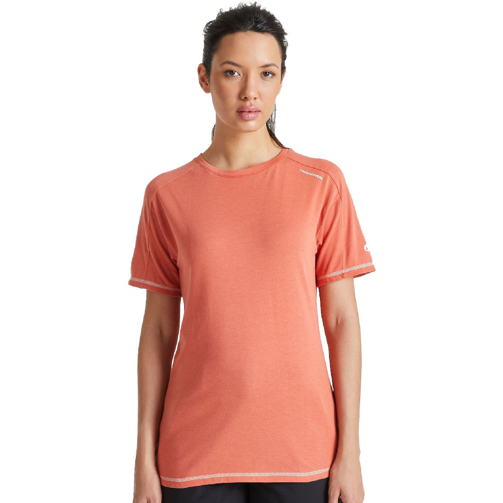 Product image of Craghoppers Womens Dynamic Short Sleeve Crew Neck T Shirt 8 - Bust 32' (81cm)