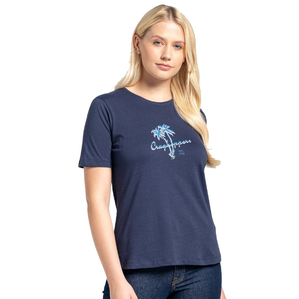Product image of Craghoppers Womens Ally Scoop Neck Short Sleeve T Shirt 10 - Bust 34' (86cm)