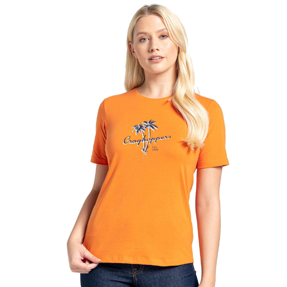 Product image of Craghoppers Womens Ally Scoop Neck Short Sleeve T Shirt 18 - Bust 42' (107cm)