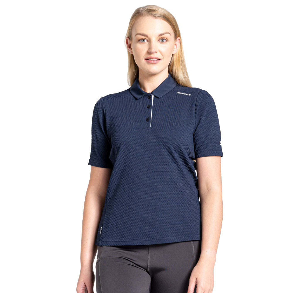 Craghoppers Womens NosiLife Short Sleeve Polo Shirt 8 - Bust 32’ (81cm)