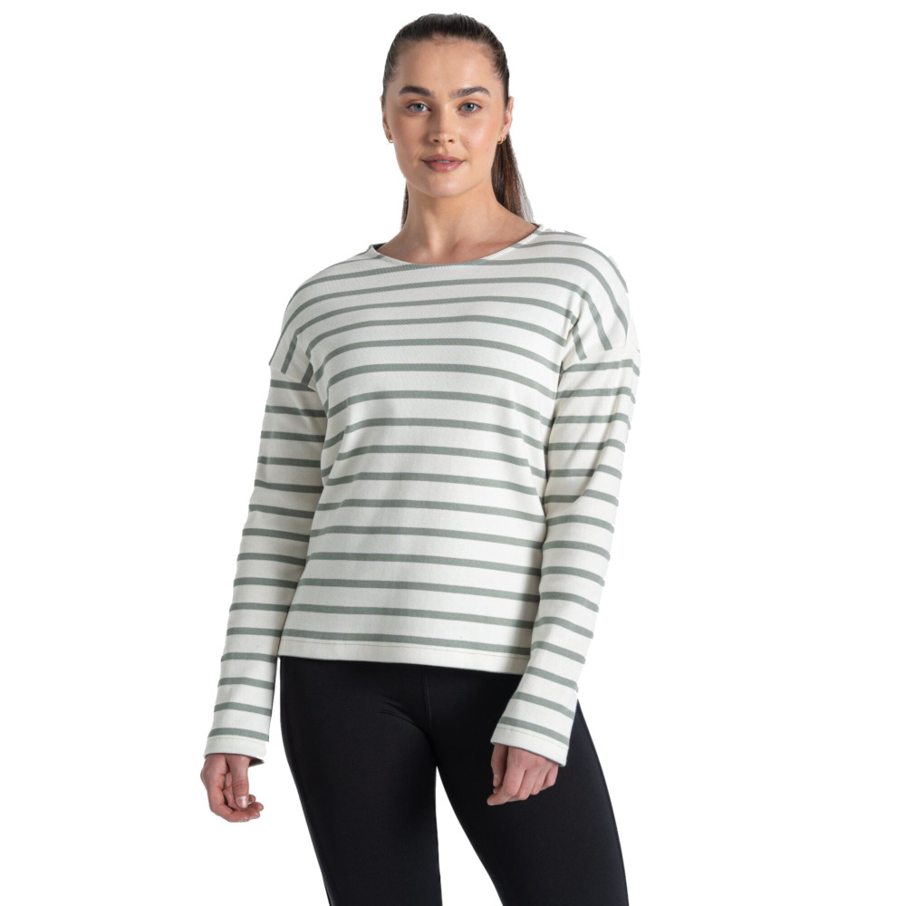 Craghoppers Womens Sinead Long Sleeve Cotton Jesery T Shirt 18 - Bust 42’ (107cm)