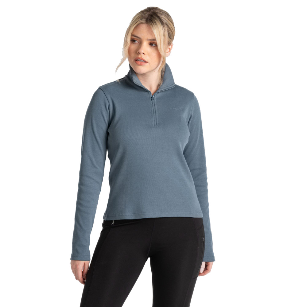 Craghoppers Womens Orlaith Half Zip Long Sleeve Sweatshirt 12 - Bust 36’ (91cm)
