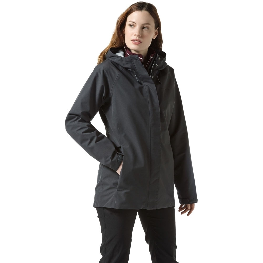 Craghoppers Womens Isobel Gore Tex Waterproof Shell Jacket 18 - Bust 42 (107cm)