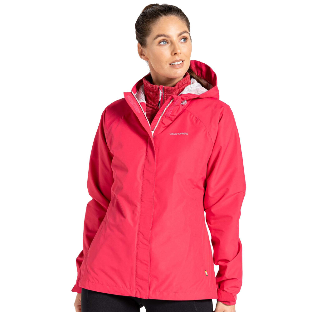 Craghoppers Womens Orion Waterproof Breathable Hooded Coat 16 - Bust 40’ (102cm)
