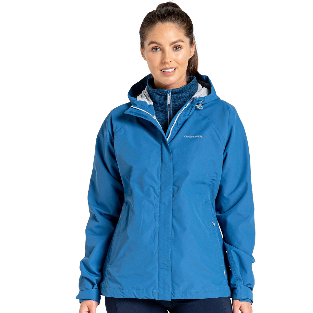 Craghoppers Womens Orion Waterproof Breathable Hooded Coat 14 - Bust 38’ (97cm)