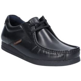 Base London Mens Event Waxy Lace Up Leather Smart Shoes Outdoor Look