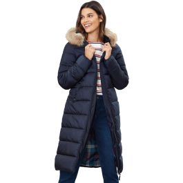 knee length padded coat