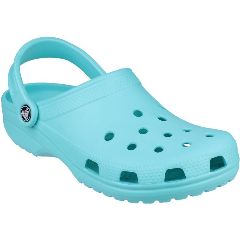 girls blue crocs