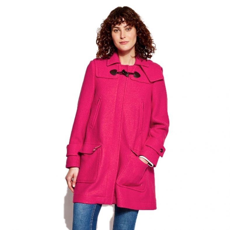 Joules Womens Woolsdale Double Faced Wool Blend Duffle Coat Joules Womens Woolsdale Double Faced Wool Blend Duffle Coat