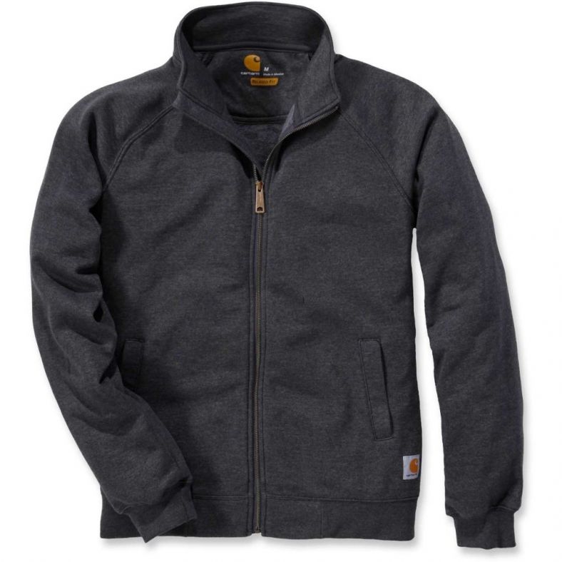 Download Carhartt Mens Midweight Full Zip Mock Neck Zip Raglan ...