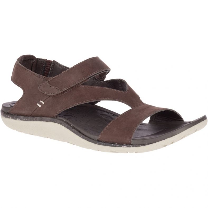 leather walking sandals