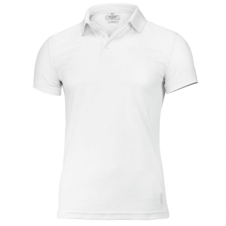 buttonless polo shirt