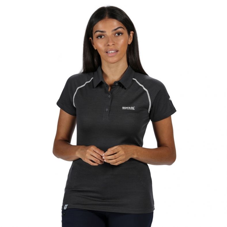 moisture wicking polo shirts womens