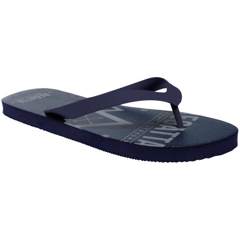 cushioned flip flops mens